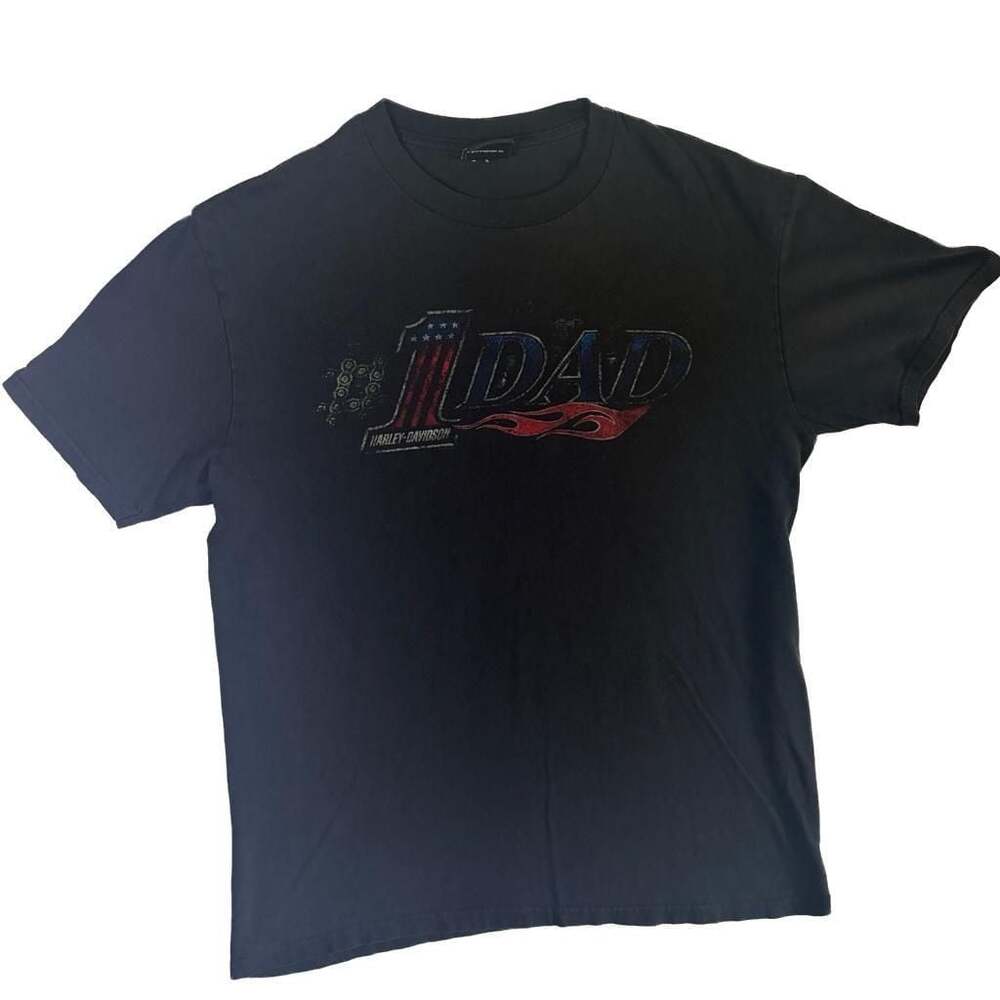 Harley-Davidson #1 Dad Salem Oregon Graphic T-Shirt
